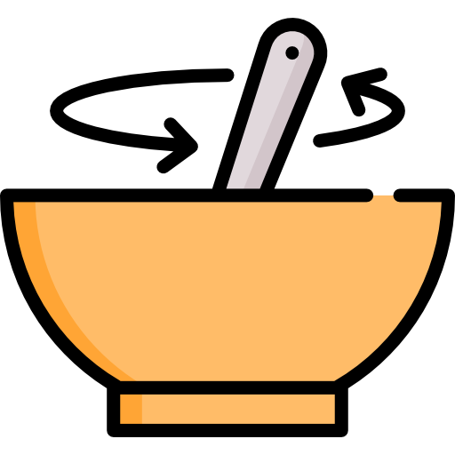 Mezcla chocolate y mantequilla